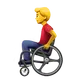 Man in Manual Wheelchair