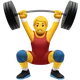 Man Lifting Weights
