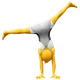 Person Cartwheeling