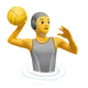 Person Playing Water Polo