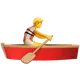 Person Rowing Boat