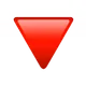 Red Triangle Pointed Down