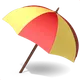 Umbrella on Ground