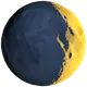 Waxing Crescent Moon