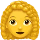 Woman: Curly Hair