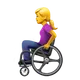 Woman in Manual Wheelchair