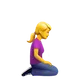 Woman Kneeling Facing Right