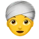 Woman Wearing Turban