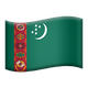 FLAG: TURKMENISTAN