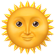 SUN WITH FACE