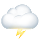 CLOUD WITH LIGHTNING