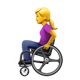 WOMAN IN MANUAL WHEELCHAIR
