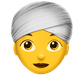 WOMAN WEARING TURBAN