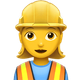 WOMAN CONSTRUCTION WORKER