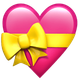 HEART WITH RIBBON