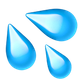 SWEAT DROPLETS