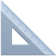TRIANGULAR RULER