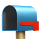 OPEN MAILBOX WITH LOWERED FLAG