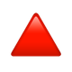 RED TRIANGLE POINTED UP