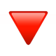 RED TRIANGLE POINTED DOWN