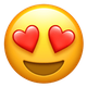 SMILING FACE WITH HEART-EYES