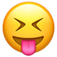 SQUINTING FACE WITH TONGUE