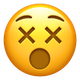 FACE WITH CROSSED-OUT EYES