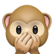 SPEAK-NO-EVIL MONKEY