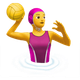 WOMAN PLAYING WATER POLO