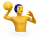 MAN PLAYING WATER POLO