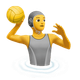 PERSON PLAYING WATER POLO