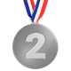 2ND PLACE MEDAL