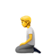 PERSON KNEELING