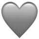 GREY HEART