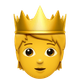 PERSON WITH CROWN