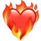 HEART ON FIRE