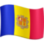 Flag: Andorra on Facebook
