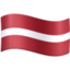 Flag: Latvia on Facebook