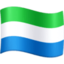 Flag: Sierra Leone on Facebook