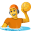 Person Playing Water Polo on Facebook