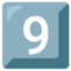 Keycap: 9 on Google