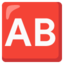 Ab Button (blood Type) on Google