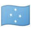 Flag: Micronesia on Google