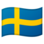 Flag: Sweden on Google