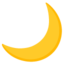 Crescent Moon on Google
