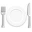 Fork And Knife With Plate on Google