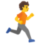 Person Running Facing Right on Google