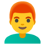 Man: Red Hair on Google