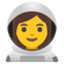 Woman Astronaut on Google