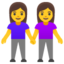 Women Holding Hands on Google